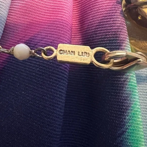 Chan Luu Stone & Gold Plated Necklace D3 - Picture 5 of 7